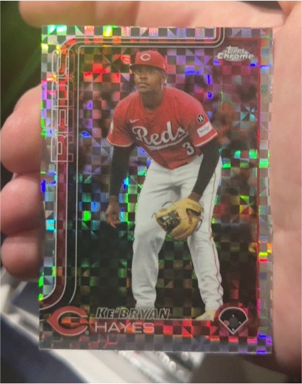 2025 Topps Chrome Update #USC13 Ke'Bryan Hayes — front