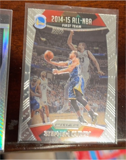 2015-16 Panini Prizm #388 Stephen Curry — front