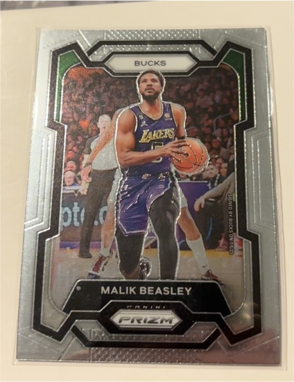 2023-24 Panini Prizm #237 Malik Beasley — front