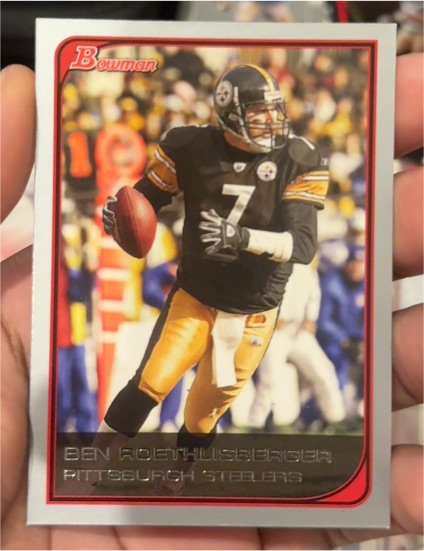 2006 Bowman #61 Ben Roethlisberger — front
