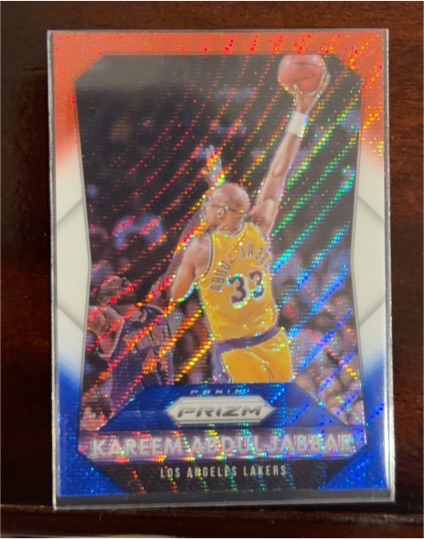 2015-16 Panini Prizm #297 Kareem Abdul-Jabbar — front