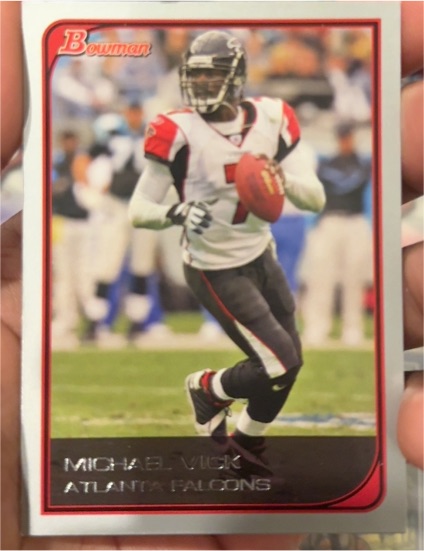 2006 Bowman #110 Michael Vick — front
