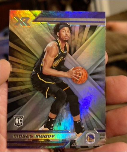 2021-22 Panini Chronicles XR #391 Moses Moody — front