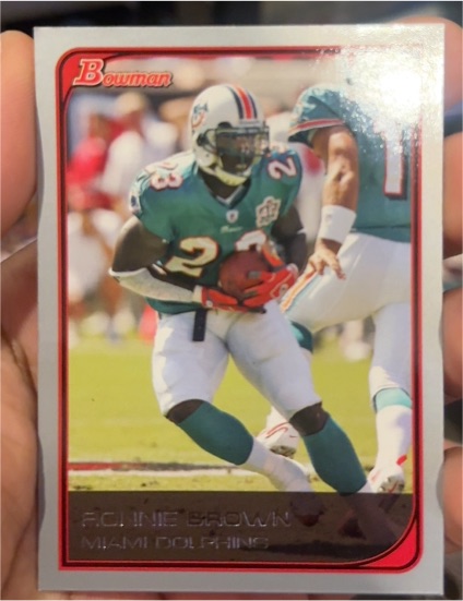 2006 Bowman #106 Ronnie Brown — front