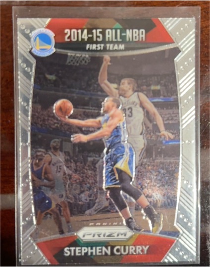2014-15 Panini Prizm #377 Stephen Curry — front