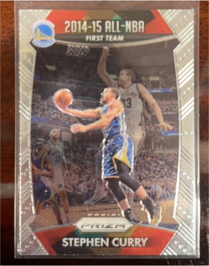 2014-15 Panini Prizm #377 Stephen Curry — front