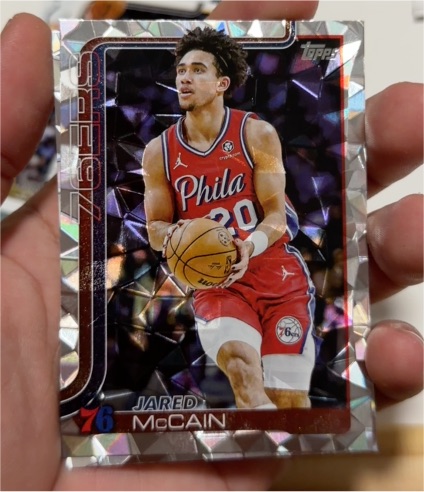 2025-26 Topps #24 Jared McCain — front