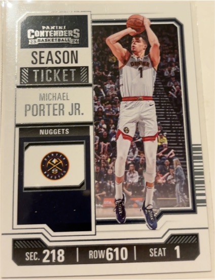 2023-24 Panini Contenders #28 Michael Porter Jr. — front