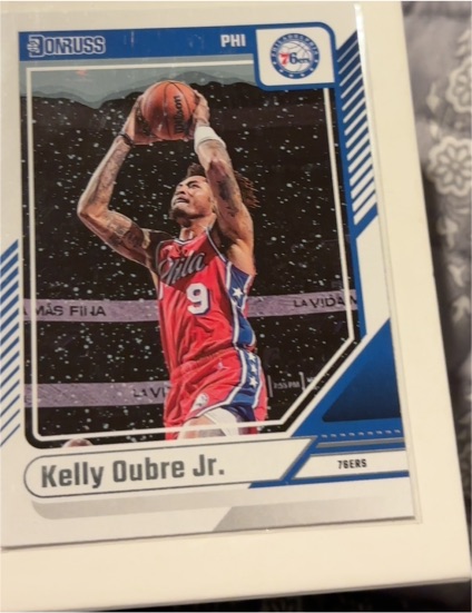 2024 Donruss #PHI Kelly Oubre Jr. — front