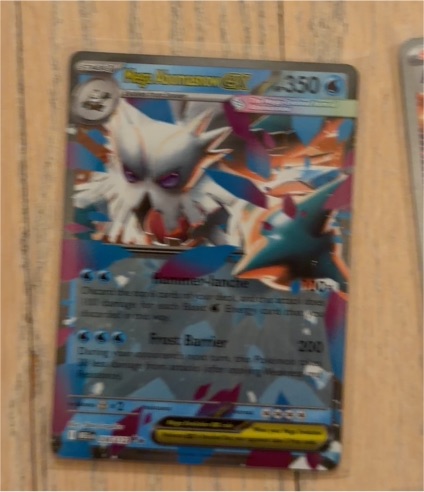 2025 Pokemon Mega Abomasnow ex #036/132 — front