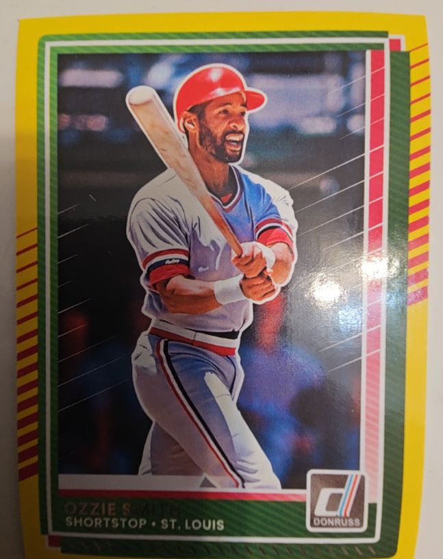 2025 Panini Donruss #3 Ozzie Smith — front
