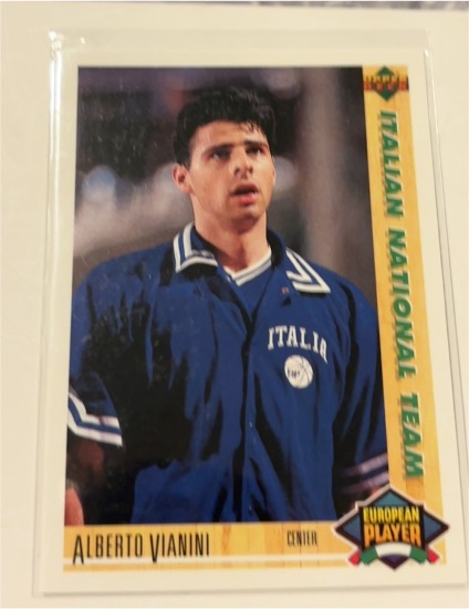1992 Upper Deck #117 Alberto Vianini — front