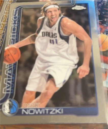 2025-26 Topps Chrome #246 Dirk Nowitzki — front