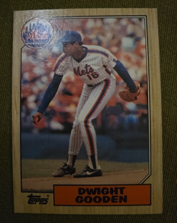 1987 Topps #130 Dwight Gooden — front
