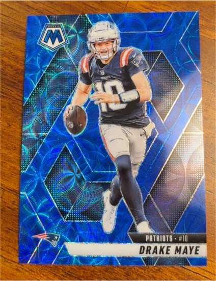 2025 Panini Mosaic #28 Drake Maye — front