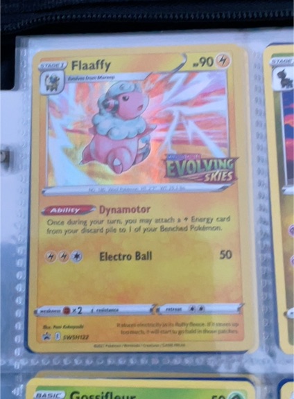 2021 Pokémon SWSH #122 Flaaffy — front