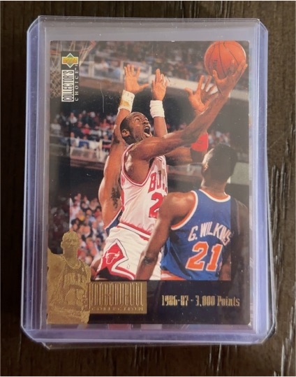 1995-96 Upper Deck Collector's Choice The Jordan Collection #JC2 Michael Jordan — front