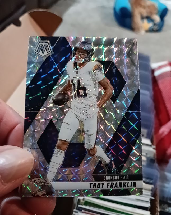 2025 Panini Mosaic #16 Troy Franklin — front