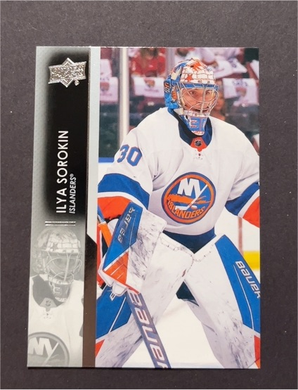 2021-22 Upper Deck Series 2 #366 Ilya Sorokin — front