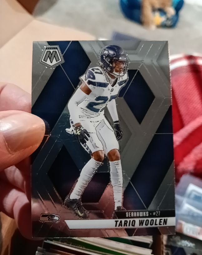 2025 Panini Mosaic #116 Tariq Woolen — front