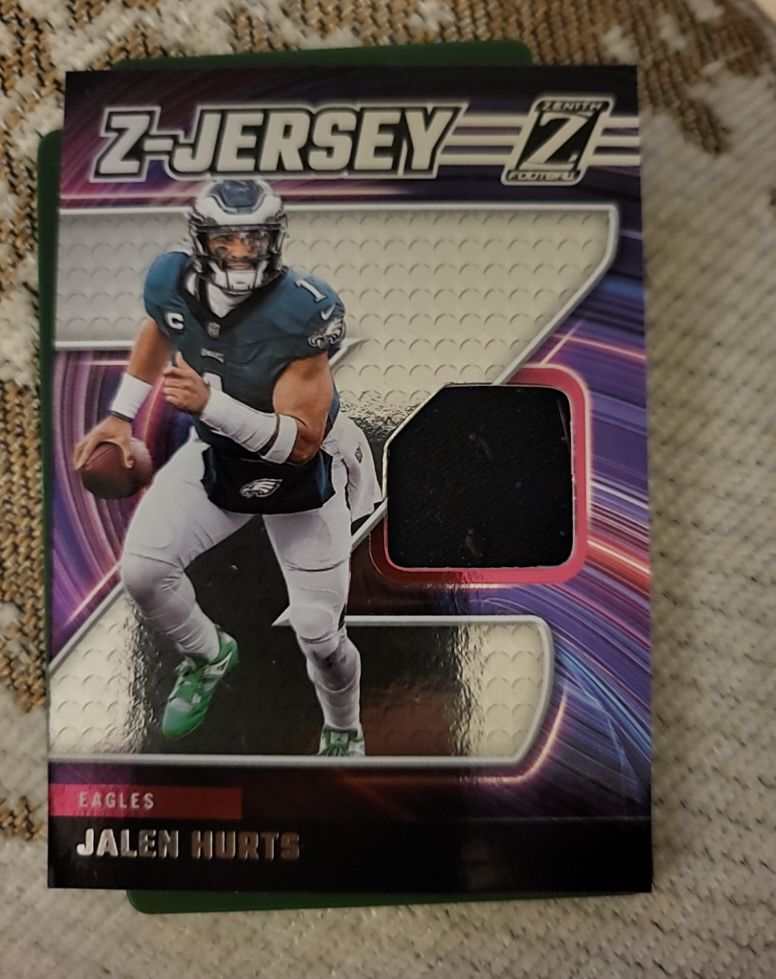 2024 Panini Zenith - Z Jersey Jalen Hurts #ZJ13 — front