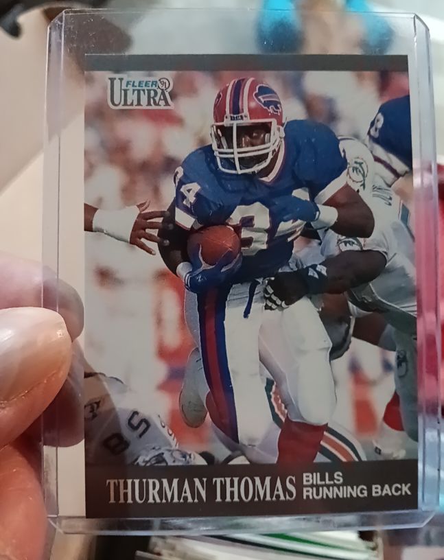 1991 Fleer Ultra #10 Thurman Thomas — front