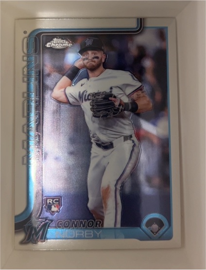 2025 Topps Chrome #199 Connor Norby — front