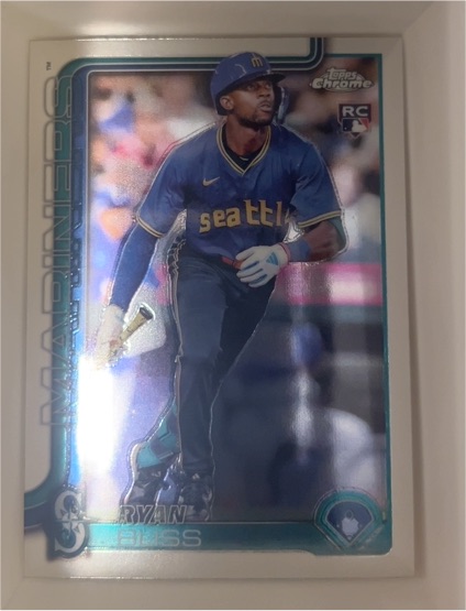 2025 Topps Chrome #37 Ryan Bliss — front