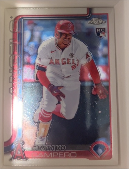 2025 Topps Chrome #63 Gustavo Campero — front