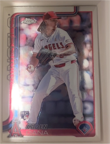 2025 Topps Chrome #245 Caden Dana — front