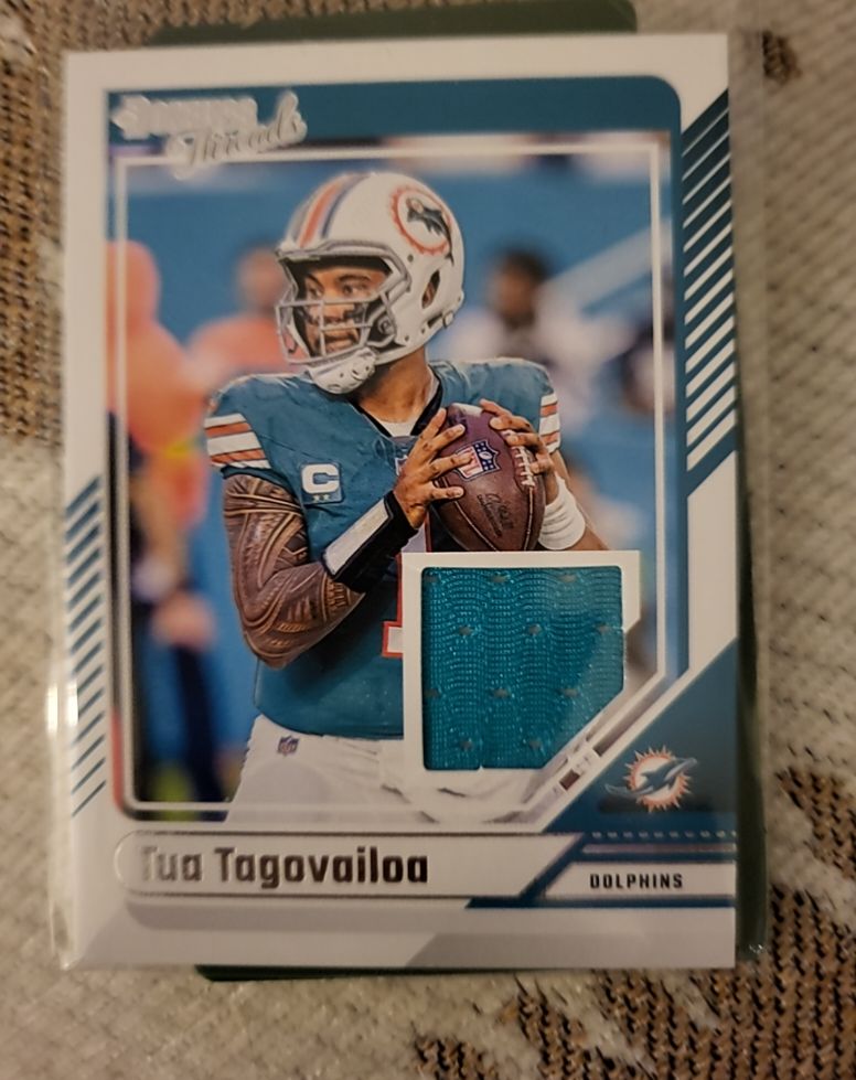 2024 Panini Donruss Threads #DTH-TTA Tua Tagovailoa — front
