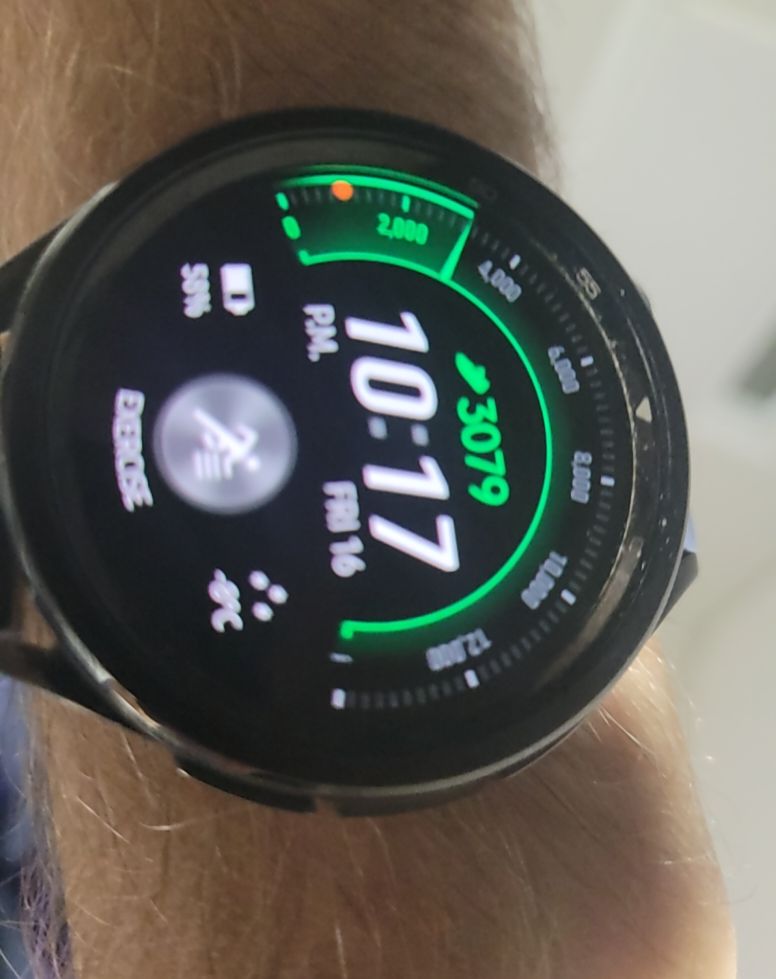 Samsung Galaxy Watch5 Pro SM-R920 45mm Titanium Case with D-Buckle Sport Band — front