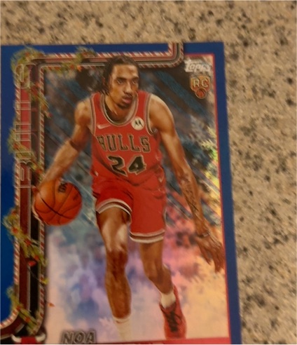 2025-26 Topps Holiday #H172 Noa Essengue — front