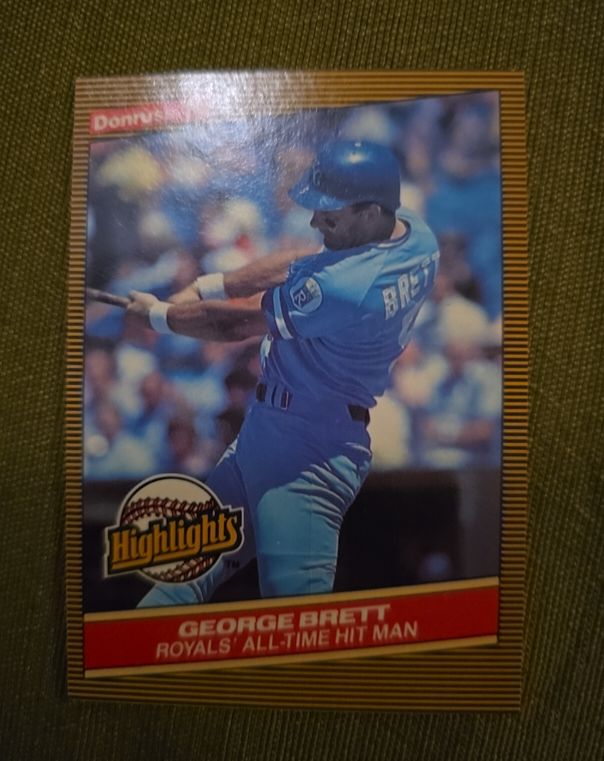 1986 Donruss Highlights #3 George Brett — front