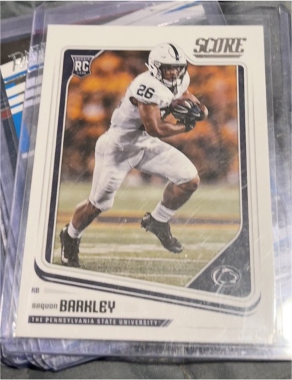 2018 Score #359 Saquon Barkley — front