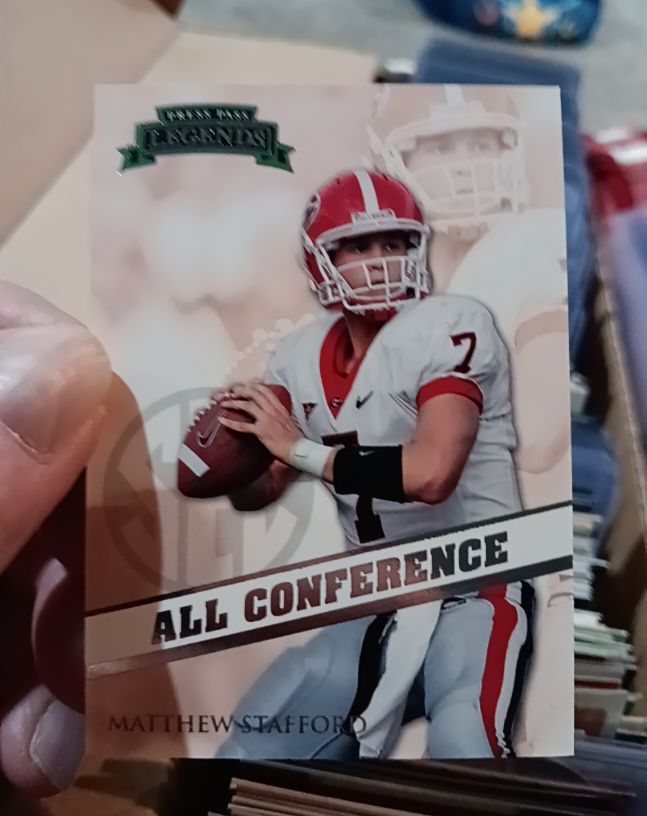 2009 Press Pass Legends All Conference Matthew Stafford — front