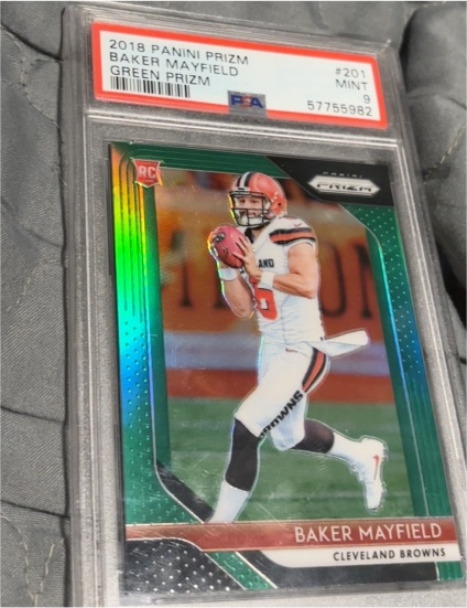 2018 Panini Prizm #201 Baker Mayfield — front