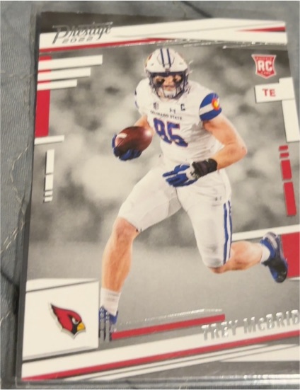 2022 Panini Prestige #327 Trey McBride — front