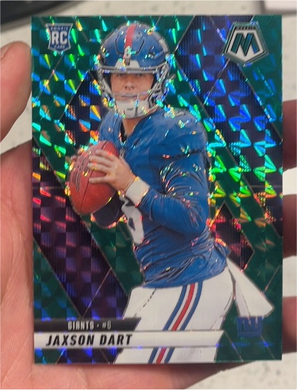 2025 Panini Mosaic #362 Jaxson Dart — front