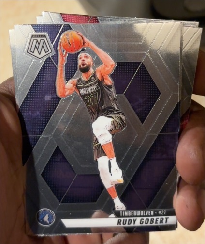 2024-25 Panini Mosaic #89 Rudy Gobert — front