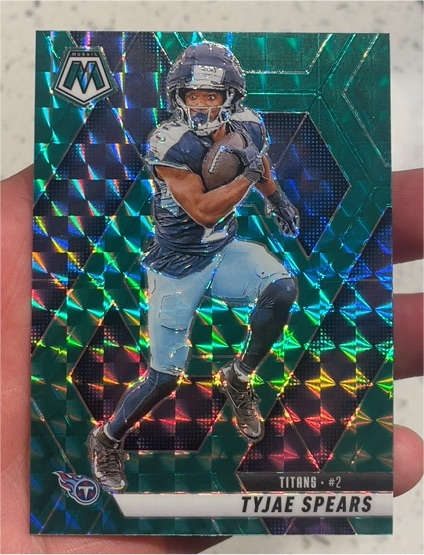 2025 Panini Mosaic #69 Tyjae Spears — front