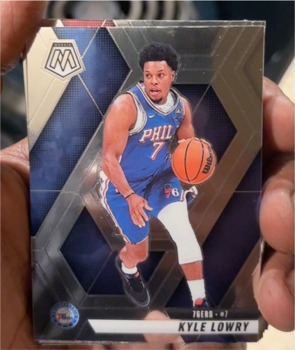 2019-20 Panini Mosaic #7 Kyle Lowry — front