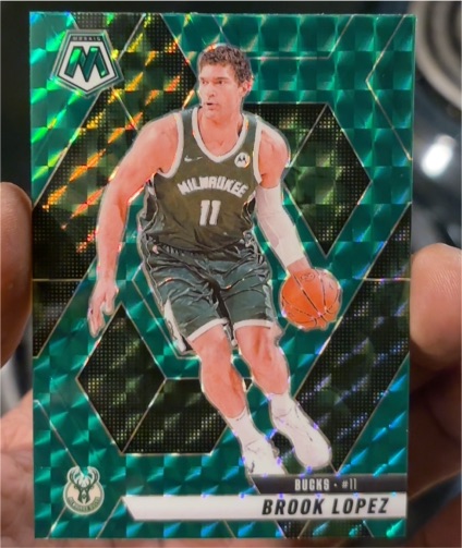 2024-25 Panini Mosaic #45 Brook Lopez — front