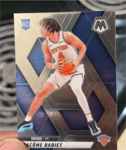 2024-25 Panini Mosaic #203 Pacome Dadiet — front