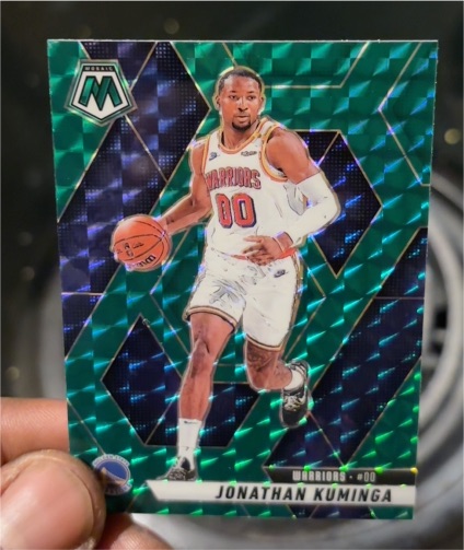 2024-25 Panini Mosaic #193 Jonathan Kuminga — front