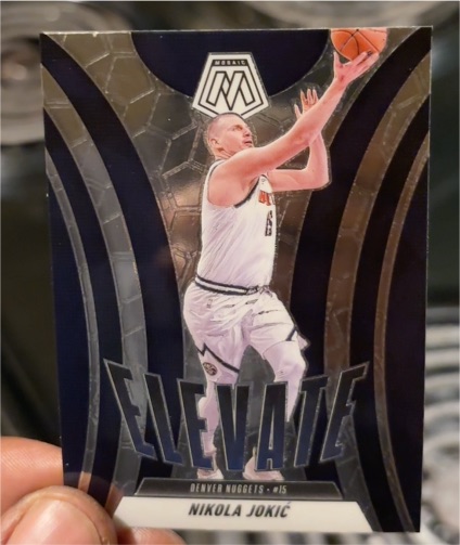 2024-25 Panini Mosaic #20 Nikola Jokic Elevate — front