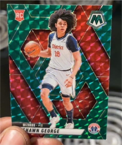 2024-25 Panini Mosaic #247 Kyshawn George — front