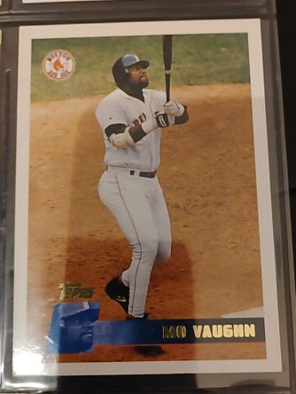 1996 Topps #274 Mo Vaughn — front