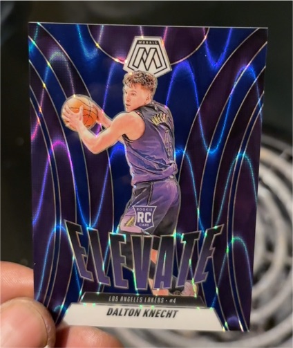2024-25 Panini Mosaic #18 Dalton Knecht — front
