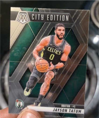 2024-25 Panini Mosaic #287 Jayson Tatum — front